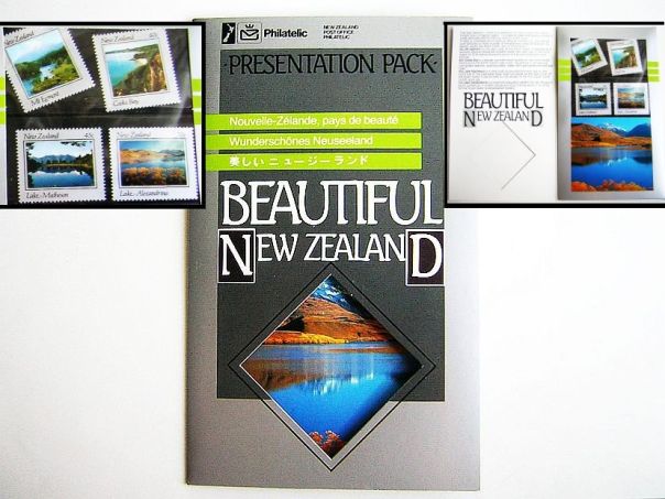 New Zealand Four different stamps - (5987)